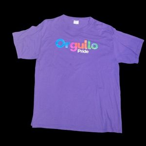 Purple T Shirt "Orgullo"